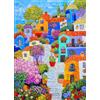 DKijoys Rustic Fishing Village - Puzzle da 1000 pezzi per adulti, motivo: villaggio costiero mediterraneo, puzzle da 1000 pezzi