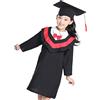 LIFKOME 1 Abito Da Laurea E Cappello Abito Da Laurea E Nappa Da Per Bambini Da E Berretto