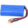 OKJHFD Batteria 2000mah, Batteria al Litio 7.4v 2000mah, Accessorio Indispensabile per Escavatore Allmetal Rc Engineering Car (1583005)(1583-005)