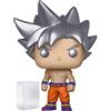Funko Pop! Anime: Dragonball Super - Goku Ultra Instinct Form Pop! Vinyl Figure (Includes Pop Box Protector Case)