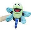 lilizzhoumax burattino di mano di libellula Simulazione Animale libellula Peluche gioco di ruolo giocattoli interattivi per la prima educazione dei bambini decorazione della casa animali dello insetto