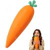 FRGITYGIFT Palla antistress gigante a forma di carota, 33 cm, a forma di carota, a forma di carota, antistress, a forma di frutta, antistress, per ansia, stress