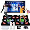 OZLET Tappeto Danza HDMI 64GB: 1000 Giochi, 885 brani, 81 Video MTV. Include Yoga, Aerobica, Corsa e Quiz. in Morbido Flanella, Ideale per Bambini e TV. Divertimento e Sport per Tutta la Famiglia!