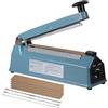 LALAGO Termosaldatrice per Plastica Sacchetti 200mm, Blu Sigillatrice Macchina ad Impulsi Guarnizione Larga 5mm, Impulse Heat Sealer per Mylar PP PE Alluminio Bags Macchina Sigillante