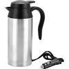 TICFOX 24v 750 Ml di Bollitore da Viaggio, Bollitore per Camion per Auto Portatile con Scaldacqua Portatile in Acciaio Inossidabile a Chiusura Automatica per tè, caffè e Latte per