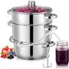 FOHERE Estrattore di Succo a Vapore 5L