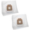 vhbw 10x sacchetto sostituisce Hoover H64, H58 per aspirapolvere- microfibra, 23,8cm x 26,7cm Bianco