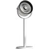 Shenrongtong Ventilatore a piantana Ricaricabile 5 Velocità Silenzioso con Luce Notturna