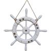 NonMiFyR Timone, Decorazione Murale, Motivo Spiaggia, Timone, Decorazione Murale per La Casa, Bianco