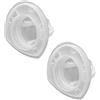 vhbw 2x filtro compatibile con Black & Decker Dustbuster DV9610ECN, DV9610N, DV9610NF, EV1210N aspirapolvere a mano - unità filtrante