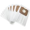 vhbw 10x sacchetto compatibile con Alfatec Alpha 300, 300-400, 400E aspirapolvere - small 24cm x 15cm Bianco