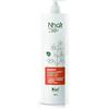 BRIGHT PROFESSIONAL HAIR Nhair Shampoo per Capelli Sfibrati e Danneggiati con Estratti Biocertificati di Moringa, Keratina e Ylang Ylang (1000 ml)