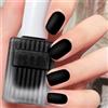 MrCuvaryas Smalto per Unghie Nero Opaco - Asciugatura Rapida, Lunga Durata, A Base d'Acqua, Senza Lampada UV, Smalto Classico Air Dry per Nail Art e Manicure Donna, 12 ml Quick Dry Nail Polish, DIY Nagellack