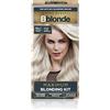 Jerome Russell Bblonde Blonding Kit, schiarente permanente, tintura permanente per capelli, risultati professionali, con olio di avocado, solleva 8-9 livelli, kit biondo n. 1