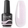 ROSALIND Gel Ricostruzione Unghie Viola brillantini UV Estensione Gel 15ML | Nail Estensione Rinforzante Riparazione Estensione, UV LED Ricostruzione Gel per Nail Art e Manicure