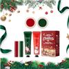 Rakiuty Set Creme Mani Regalo, Crema Mani Regalo Natale/Crema Piedi Secchi Screpolati/Balsamo Labbra Natalizio, Creme Hand Natale, Cream Hand Secche e Screpolate, Labbra Regalo Natalizio, 6 Pezzi