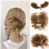 BKEPDY Posticcio Capelli Clip Pettine Chignon Coda Effetto Naturale Acconciatura Voluminosa Elegante