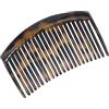 Generic Pettine laterale francese | Pettine a francese a 23 denti | Spazzola decorativa per capelli - per donne e ragazze per uso quotidiano, feste, occasioni formali, vacanze, matrimoni