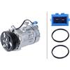 HELLA Compressore dell'aria condizionata 12 V, Ø 119 mm, HELLA Thermo-Expertise, compatibile, tra l'altro, con VW PASSAT