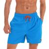 JustSun Costume Uomo Mare con Tasche Zip Surf Impermeabile Asciugatura Rapida con Fodera in Mesh