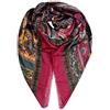 MOO´ILO Mooilo, foulard super morbido, seta, modal, grigio, colorato, sciarpa, alla moda di lusso, da donna, colore: rosso, clair rosso, Design- made in Germany