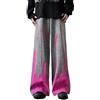 Luadnysin Baggy Jeans Uomo Jeans Baggy Streetwear Uomo Pantaloni Invernali Larghi Ragazzo Purple Strappati Tuta Drip Zampa Flare Snowboard Pants Nero Foderati Imbottiti Elefante Xl Leopardati Flared Neri Wide