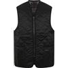 Barbour Gilet trapuntato/Zip in Liner - Nero MLI0001BK91 (A72)