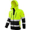 ACE Neon Giubbotto softshell alta visibilità uomo, Giallo, L