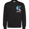 Calvin Klein Felpa Girocollo Uomo Nero LV04RC285G Taglia XL