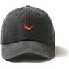 MONYRA Cappellino da baseball vintage con ricamo a forma di peperoncino - 100% cotone, berretto da baseball regolabile per uomo e donna