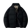 Luadnysin Giubbotto Uomo Giacca Invernale Uomo Jacket Giubbino Inverno Giubbotti Invernali Giubbotto 100 Grammi Giacchetto Invernale Giubotto Bomber Puffer Jacket Nero Giacca Trapuntata Piumini Invernali