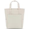 Kapten & Son Zaino Lindby Sandstone 18 l | Zaino Borsa 2 in 1 beige | Con sistema di fissaggio al trolley, scomparto per laptop e porta bottiglia