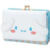 BelugaDesign Portafoglio Cinnamoroll | Blue White Anime Rotolo di cannella Kawaii Cute Coin Cash Pouch Purse Zipper