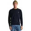 GANT Maglione Classico da Uomo, in Cotone, con Scollo a C, Blu Evening, Blu - Evening Blue, S
