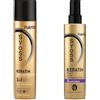 Syoss Bundle di Syoss Palette Keratin Lacca con Cheratina 300 ml con Syoss Palette Heat Spray Termoprotettore 200 ml