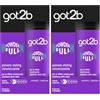 got2b Powderfull Volumizing Styling Powder 10 g, Tenuta Naturale, Polvere per Capelli, Polvere Volumizzante per lo Styling, Volume Istantaneo dalle Radici, Formula Vegana* (Confezione da 2)