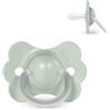 Suavinex, ciuccio per neonati 0/6 mesi e neonati, con tettina in silicone SX Pro, simmetrica, piatta e flessibile, rispetta lo sviluppo orale, con anello, Wonder Verde Tinta unita