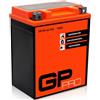 GP-PRO GB14L-A2 12V 14Ah GEL Batteria di avviamento (simile a YB14L-A2 / 51411) (Esente da manutenzione / Sigillato) Moto Accumulatore