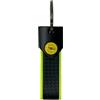 4R Quattroerre.it Portachiavi per Auto Compatibile con Opel, Resistente e Duraturo, Chiusura con Anello, Ideale come Regalo, 90 x 20 mm (Giallo Fluo Logo Giallo)