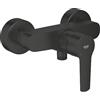 GROHE Start - Miscelatore monocomando con limitatore di temperatura, quantità regolabile, montaggio a parete), nero opaco 322792432