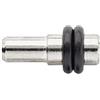 SOTECH 100 Pezzi 5 mm Staffe per Mensola MARS II con Anelli in Gomma