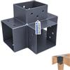 GeZu Impex Connettore per Pali X 81x81 mm