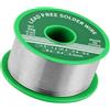 RaitWahl Filo di saldatura senza piombo, 1 mm, 50 g, per saldatura elettronica, Sn99 Ag0.3 Cu0.7, con nucleo di colofonia al 2%, flusso, filo d'argento per saldatura elettrica, PCB, IC, cavi, riparazione