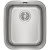 TEKA BE 34.40 - Lavello sotto piano di lavoro, 1 vasca, per mobili da 45 cm, secchio in acciaio inox, facile installazione, design moderno, colore acciaio inossidabile