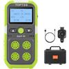 TopTes Guard-101 Rilevatore di Gas, Monitor per 4 Gas H2S, CO, LEL e O2, Allarmi a Vibrazione, Visivi e Sonori, Durata della Batteria 14h, Sicurezza Antideflagrante, Monitor di Gas per Lavoro e Cas