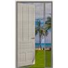 AQKaki Zanzariera Magnetica per Porte in Fibra di Vetro | 70x100cm Grigio Apertura Laterale Tenda Zanzariera Porte Rete Rinforzata Autoadesiva Zanzariere per Finestre Cortile Camera