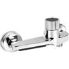 Gugxiom Rubinetto per vasca da bagno a cascata nera, rubinetto per vasca da bagno, acqua calda e fredda, miscelatore in ottone per vasca da bagno e bagno