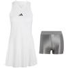 adidas Donna Climacool Tennis Y-Dress PRO Dress, White, M