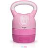 Yes4All Kettlebell regolabile in cemento, rosa, 5,4 kg