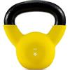 Yes4All 2-20kg Kettlebell in ghisa con rivestimento in neoprene, Kettlebells multicolore